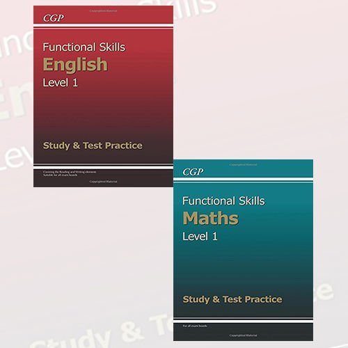 Functional Skills Level 1 - Study & Test Practice 2 Books Bundle Collection - The Book Bundle