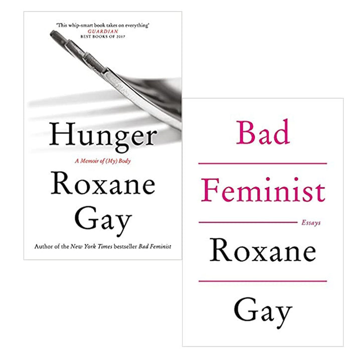 Roxane Gay 2 Books Collection Set (Hunger: A Memoir of (My) Body & Bad Feminist ) - The Book Bundle