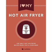Two paperback cookbooks from the "I Love My Hot Air Fryer" and "Nourish Recipe Book" collection by Allision Waggoner, featuring colorful covers.