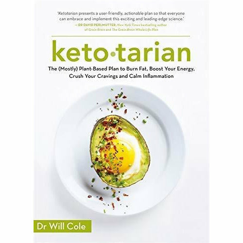 Ketotarian, intermittent keto, ketofast solution, complete ketofast 6 books collection set - The Book Bundle