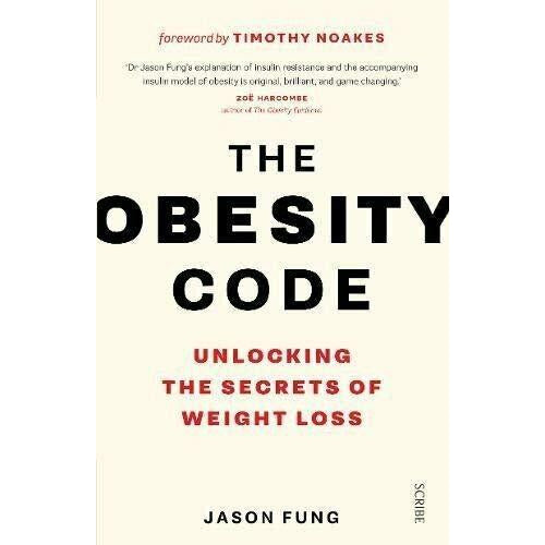 Dr Jason Fung 2 Books Collection Set The Obesity Code Cookbook, The Obesity Code - The Book Bundle