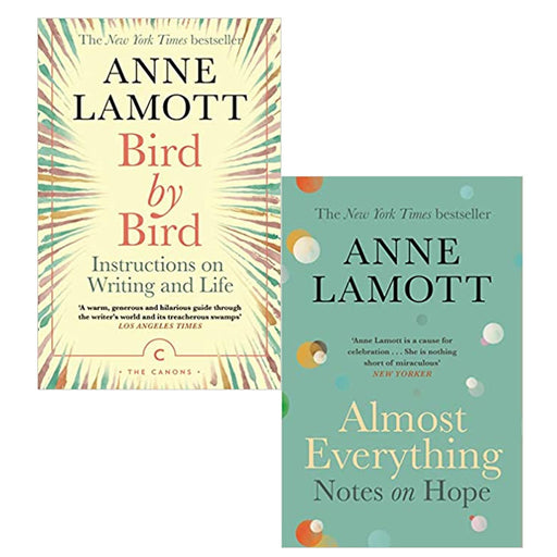 Anne Lamott 2 Books Collection Set (Bird by Bird: Instructions on Writing and Life & Almost Everything: Notes on Hope) - The Book Bundle