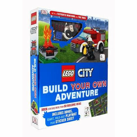 LEGO City Build Your Own Adventure By DK - The Book Bundle