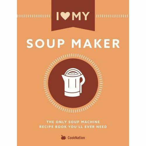Set of three paperback cookbooks including I Love My Soup Maker, Barbecue, and Bread Machine by Iota Publishing Ltd.