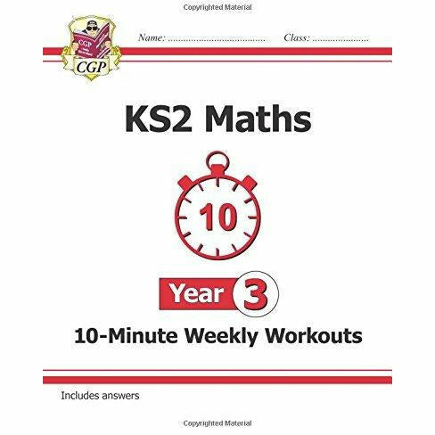KS2 New Curriculum Year 3 CGP Books Collection 3 Books Set - The Book Bundle