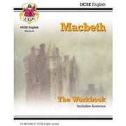 GCSE English Workbook Collection 3 Books Set By CGP Books (A Christmas Carol, An Inspector Calls, Macbeth (includes Answers)) - The Book Bundle