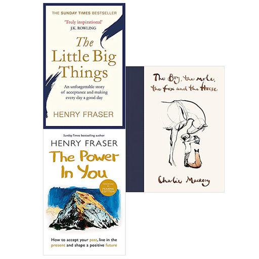 The Little Big Things,The Power in You:,The Boy, The Mole, The Fox and The Horse 3 Books Set - The Book Bundle