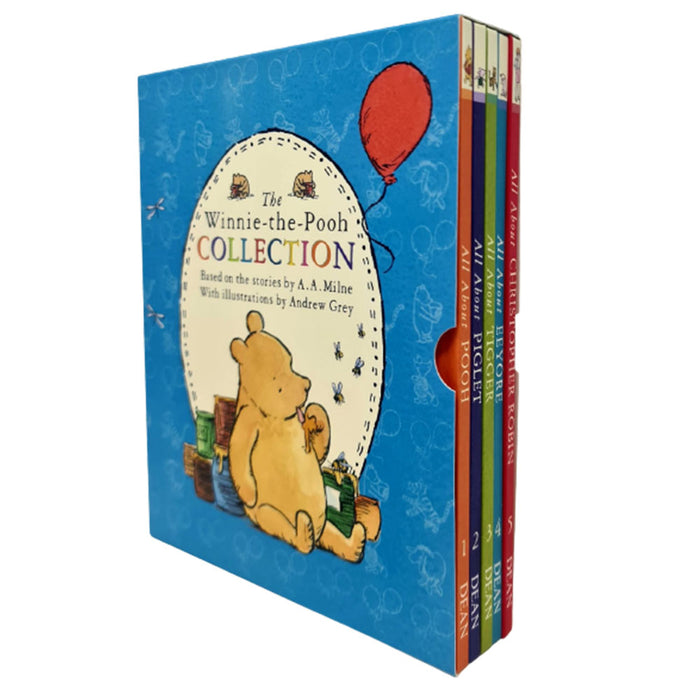 The Winnie the Pooh Collection 4 Books Set (Piglet,Tigger, Eeyore,Christopher Robi,Pooh) - The Book Bundle