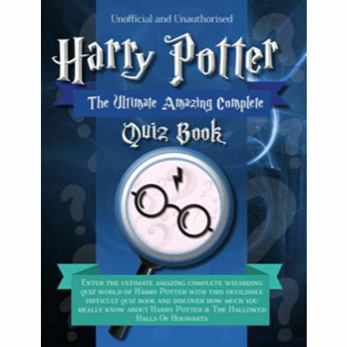 The Official Harry Potter Baking Book [Hardcover], The Unofficial Harry Potter Cookbook, The Ultimate Amazing Complete Quiz Book Collection 3 Books Set - The Book Bundle