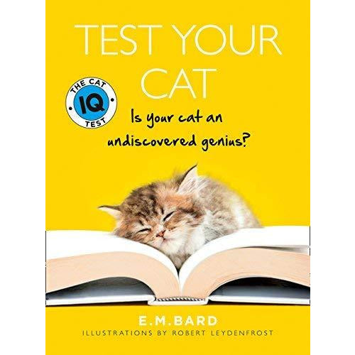 Test Your Cat The Cat Iq Test, One Hundred Secret Thoughts Cats Have About Humans 2 Books Collection Set - The Book Bundle