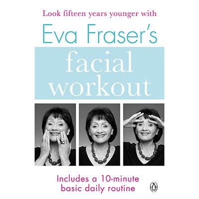Set of three non-fiction books including Vogue Williams' "Everything," Eva Fraser's facial workout, by HarperCollins and Kyle Books.