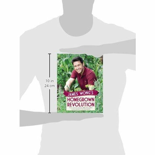Hardcover book titled "James Wong's Homegrown Revolution" by James Wong, published by Weidenfeld and Nicholson.