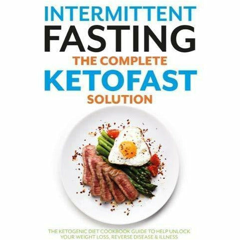 Complete Ketofast book set by Tom Kerridge and Iota Publishing, featuring four keto and weight loss diet books in mixed formats.