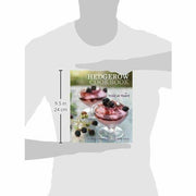 Hardcover of The Hedgerow Cookbook by Ginny Knox featuring wild food recipes and outdoor foraging tips.