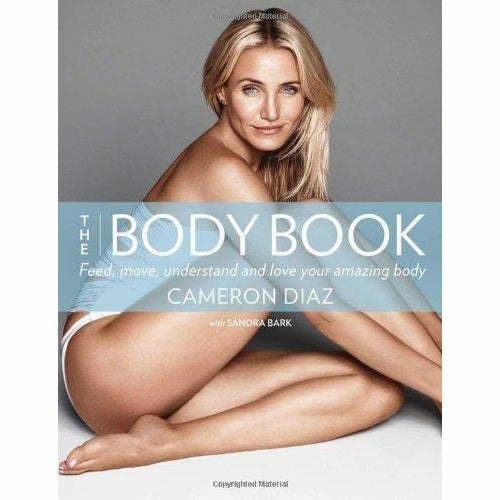 Cameron Diaz's The Body Book and Be Body Beautiful paperback book collection set, featuring health and wellness tips.