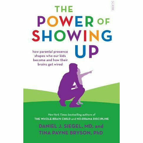 Daniel Siegel Collection 4 Books Set (The Power of Showing Up, The Whole-Brain Child, Brainstorm, No-Drama Discipline) - The Book Bundle