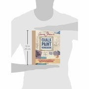 Hardcover Annie Sloan's Chalk Paint Workbook by CICO Books showing pages with paint mixing tips and techniques for furniture painting.