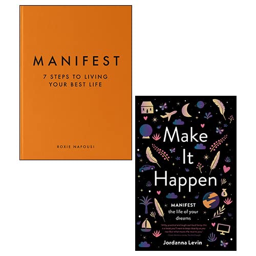 Manifest [Hardcover] By Roxie Nafousi, Make it Happen By Jordanna Levin 2 Books Collection Set - The Book Bundle