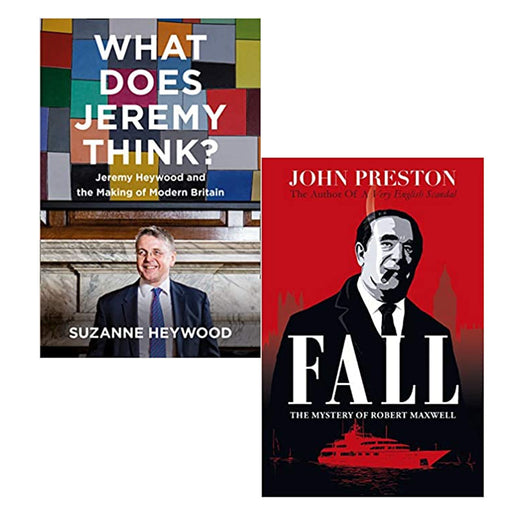 What Does Jeremy Think? & Fall: The Mystery of Robert Maxwell 2 Books Collection Set - The Book Bundle