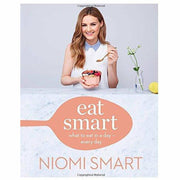 Set of three health and longevity diet books by Niomi Smart and Chartwell Books, featuring colorful covers and informative titles.