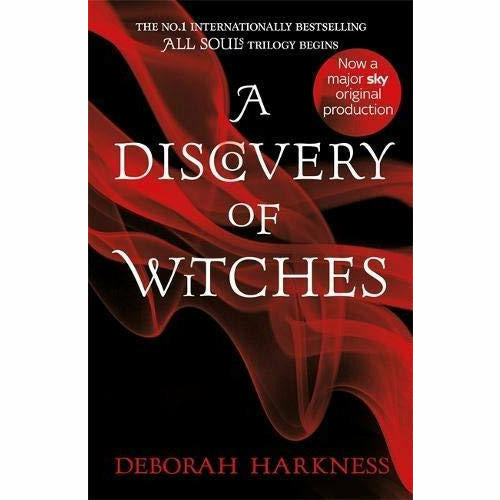 All Souls Trilogy by Deborah Harkness, three paperback books with colorful covers in this collection set.