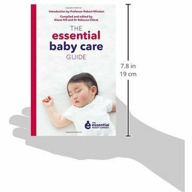Paperback of The Essential Baby Care Guide by Rebecca Chicot, a non-fiction book on parenting and infant care.