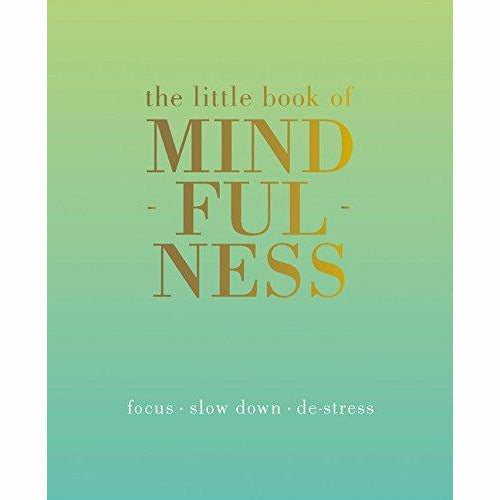mindfulness,the mindfulness colouring book and the little 3 books collection set - The Book Bundle