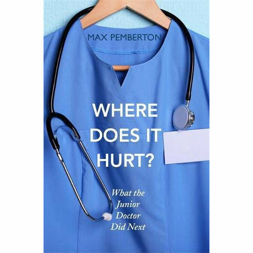 In Stitches & The Prison Doctor 4-book collection set by Nick Edwards, paperback non-fiction books with colorful covers.
