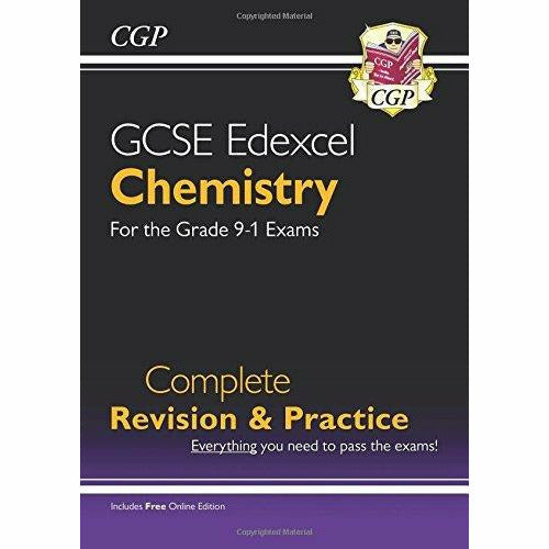 cgp gcse 9-1 revision collection 3 books set - The Book Bundle