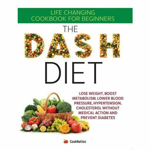 31 day food revolution, medic food for life, whole food healthier lifestyle diet, hidden healing powers, dash diet 5 books collection set - The Book Bundle