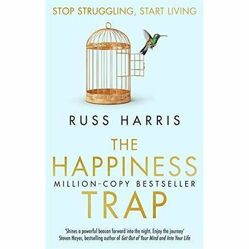 Ten To Zen, Solve For Happy, The Happiness Trap 3 Books Collection Set - The Book Bundle