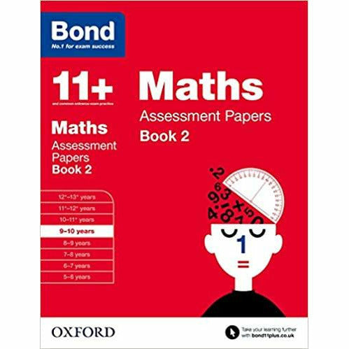 Bond 11+ Maths Assessment Papers Book 2 for 9-10 years by OUP Oxford, featuring practice questions for non-fiction assessments.