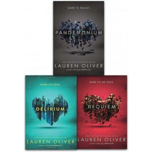 The Delirium Trilogy By Lauren Oliver- Delirium, Requiem, Pandemonium - 3 Book Pack (Shrinkwrapped) - The Book Bundle