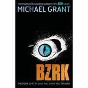 Set of nine paperback books by Michael Grant, including Fear, Gone, BZRK, and more in a fiction collection.