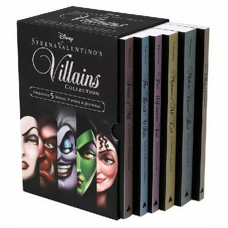 Serena Valentino's Villains Collection (Set of 5 Books + Poster + Journal) - The Book Bundle
