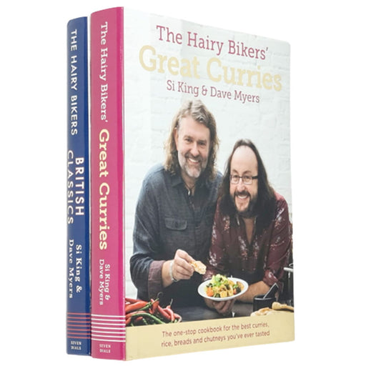 The Hairy Bikers Collection 2 Books Set(Great Curries , British Classics) NEW - The Book Bundle