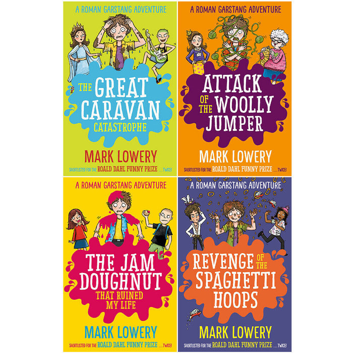 Mark Lowery 4 Books Collection Set Roman Garstang Disasters Series - The Book Bundle