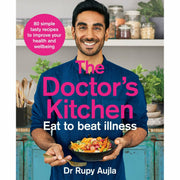 The Doctor’s Kitchen  Series By Dr Rupy Aujla 3 Books Collection Set (Doctor’s Kitchen 3-2-1, Supercharge your , Eat to Beat Illness) - The Book Bundle