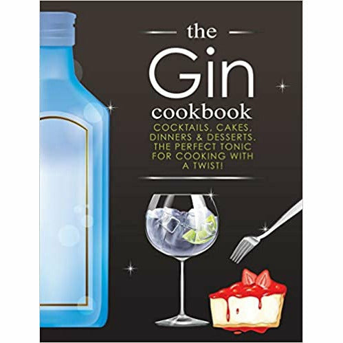 Gin Tonica, Wild Cocktails, The Gin Cookbook, The Pikes Cocktail Book 4 Books Set - The Book Bundle