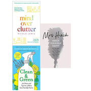 Mind Over clutter,Clean & Green,Hinch Yourself Happy 3 Books Collection Set - The Book Bundle
