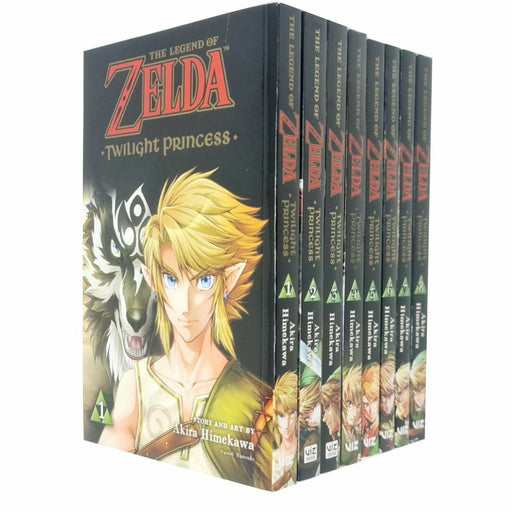 The Legend of Zelda Twilight Princess Vol.1-8 Books Set by Akira Himekawa - The Book Bundle