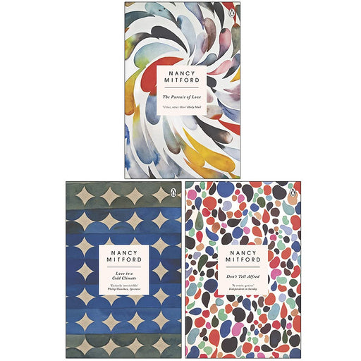Radlett and Montdore Series By Nancy Mitford 3 Books Collection Set Pursuit of Love,Love in a Cold Climate - The Book Bundle