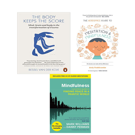 The Headspace Guide, Mindfulness ,The Body Keeps the Score 3 Book Collection Set - The Book Bundle