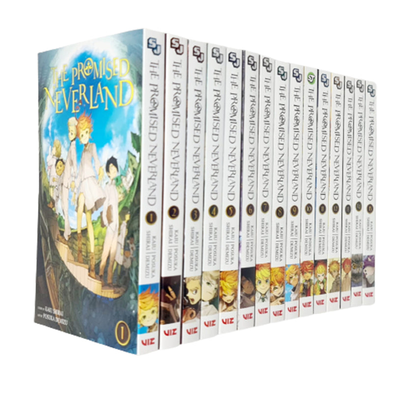 The Promised Neverland, Volume 1-15 Collection 15 Books Set by Kaiu Shirai NEW - The Book Bundle