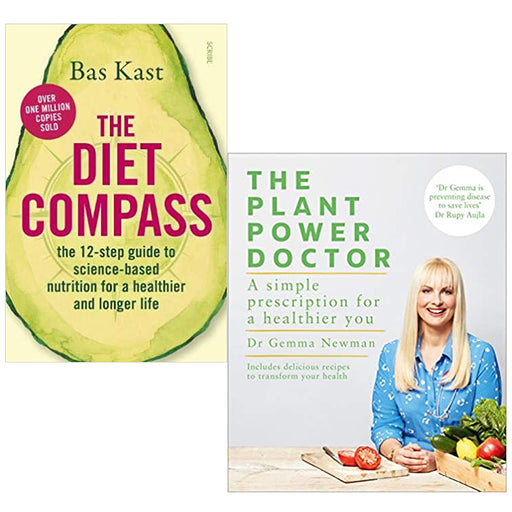 The Diet Compass: the 12-step guide & The Plant Power Doctor: A simple prescription 2 Books Collection Set - The Book Bundle