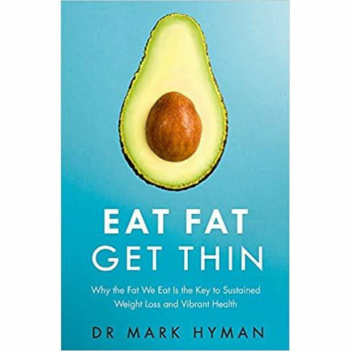 Mark Hyman 3 Books Collection Set (The Pegan Diet, Food: WTF Should I Eat?, Eat Fat Get Thin) - The Book Bundle