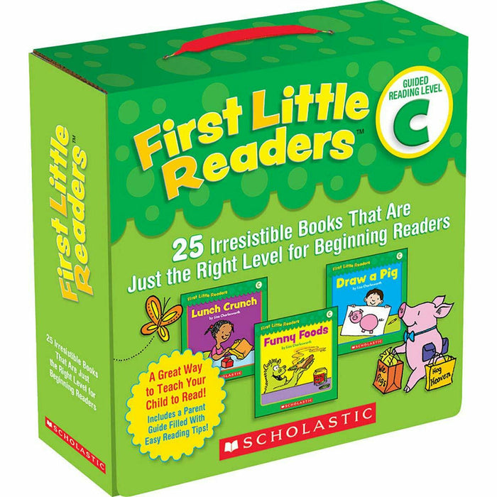 First Little Readers: Guided Reading Levels C & D (Parent Pack): 50 Irresistible Books That Are Just the Right Level for Growing Readers - The Book Bundle