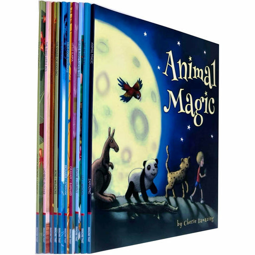 Children Picture Storybooks 10 Books Collection Set (Animal Magic, Day at the Zoo, Little Bunny's Home Time) - The Book Bundle