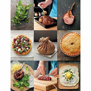 Hardcover book titled "Tom Kerridge’s Best Ever Dishes" featuring over 100 classic recipes, with a colorful cover design.
