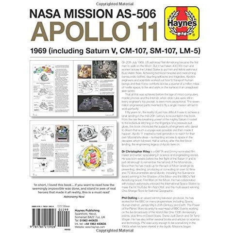 Apollo 11 50th Anniversary Edition (Haynes Manuals) by Christopher Riley - The Book Bundle